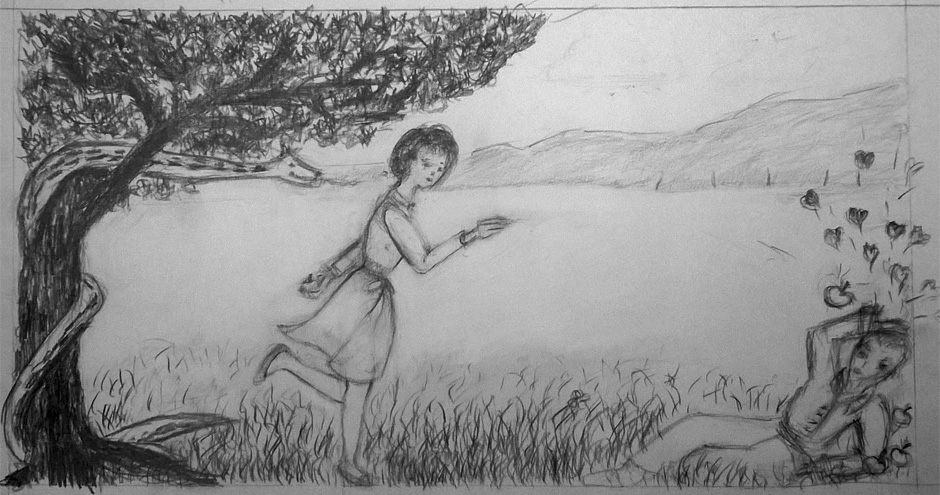 compo boulon fil ... etc au crayon