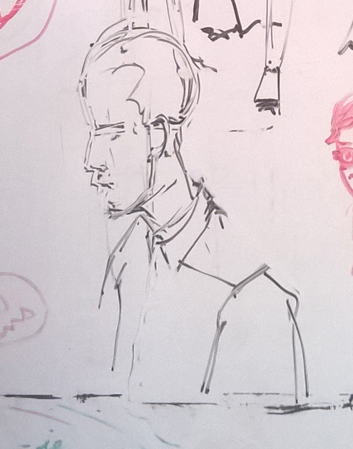 compo boulon fil ... etc au crayon