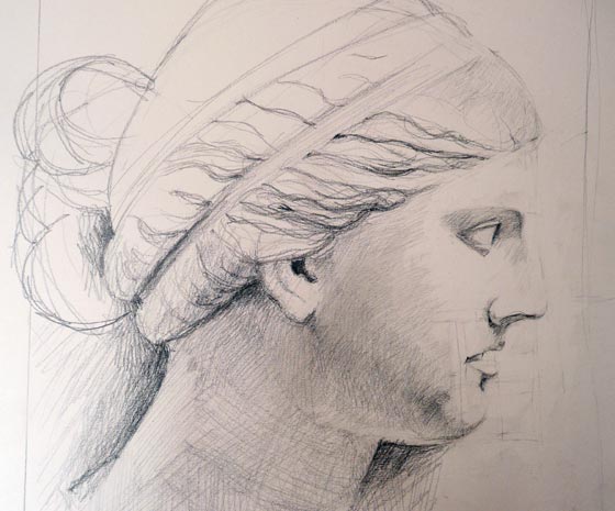 Dessin au crayon